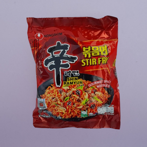 shin ramyun spicy stir fry 